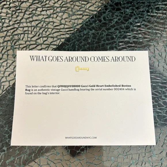 GUCCI GG C Canvas Limited Edition Heart Pattern Boston Bag Brown Leather NWOT - Picture 10 of 15